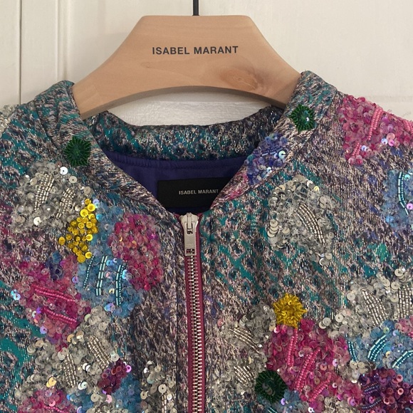 Isabel Marant Supper 22 runway bomber jacket - Picture 2 of 11
